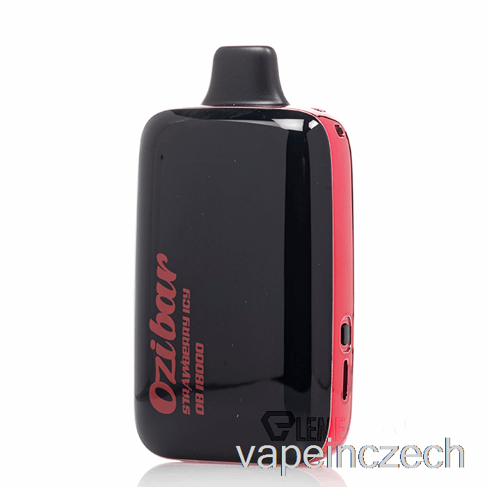 Ozibar 18000 Jednorázový Jahodový Ledový Vape Bez Nikotinu